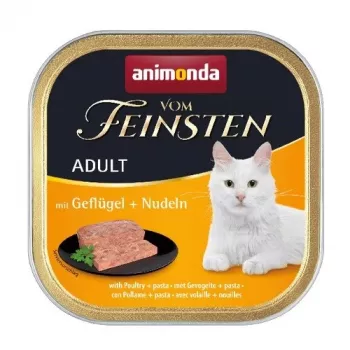 ANIMONDA Vom Feinsten Adult Paukštiena su makaronais - šlapias kačių maistas - 100g