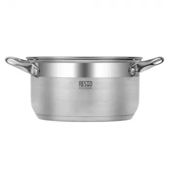 Resto Kitchenware Libra 4,6 L Apvalus nerūdijančio plieno indas