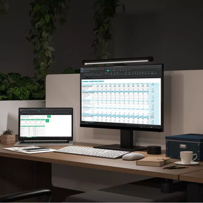 Xiaomi Mi Computer Monitor Light Bar monitorinė lemputė 5 W Juoda