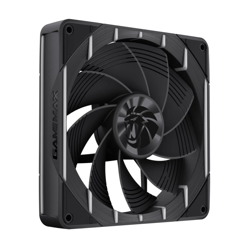 GAMEMAX TORNADO T14 ARGB-R 140mm korpuso ventiliatorius – juodas