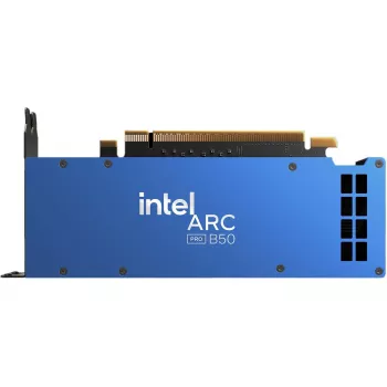 INTEL Arc Pro B50 – 16 GB GDDR6, 128 bit, PCIe 5.0, aktyvus aušinimas