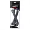 CableMod C-Series Pro ModMesh 16-pin į 4×8-pin ilginimo rinkinys Corsair Type 4/3 maitinimo šaltiniams, anglies spalvos, 60 cm