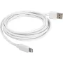 USB 2.0 adapterio laidas, USB-A kištukas > Lightning kištukas (baltas, 2,0 metro)