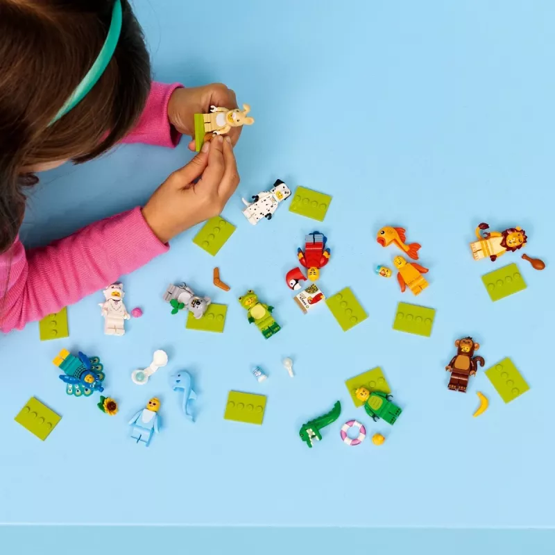 LEGO Blocks Minifigures 71051 Gyvūnų serija 28 (DĖŽUTĖ)
