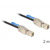 DeLOCK 83395 SAS (Serial Attached SCSI) kabelis 2 m Juodas