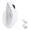 KEYCHRON M6 (1000Hz) balta belaidė pelė
