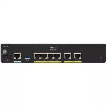 Maršrutizatorius laidinis Cisco C927-4P Gigabit Ethernet juodas