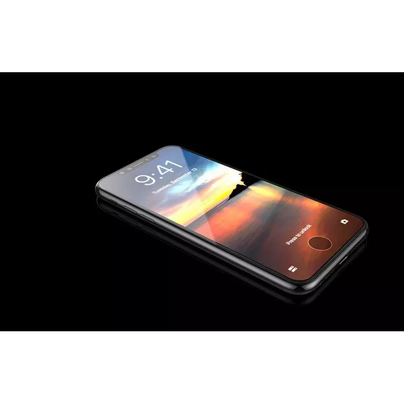 Apsauginis grūdinto stiklo ekrano gaubtas Devia Van Entire View, skirtas iPhone XR 6,1 colio – juodas