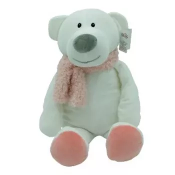 Meškiukas Bear Kamil Z Pink Accessories Tulilo