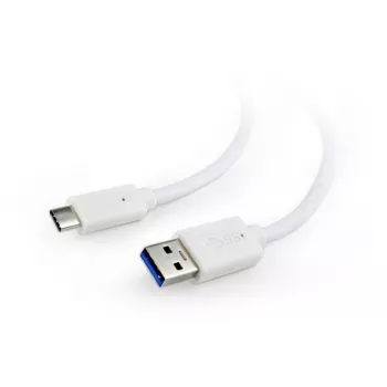 USB laidas Cablexpert CCP-USB3-AMCM-W-10, USB-A → USB-C, 3 m, USB 3.2 Gen 1, baltas