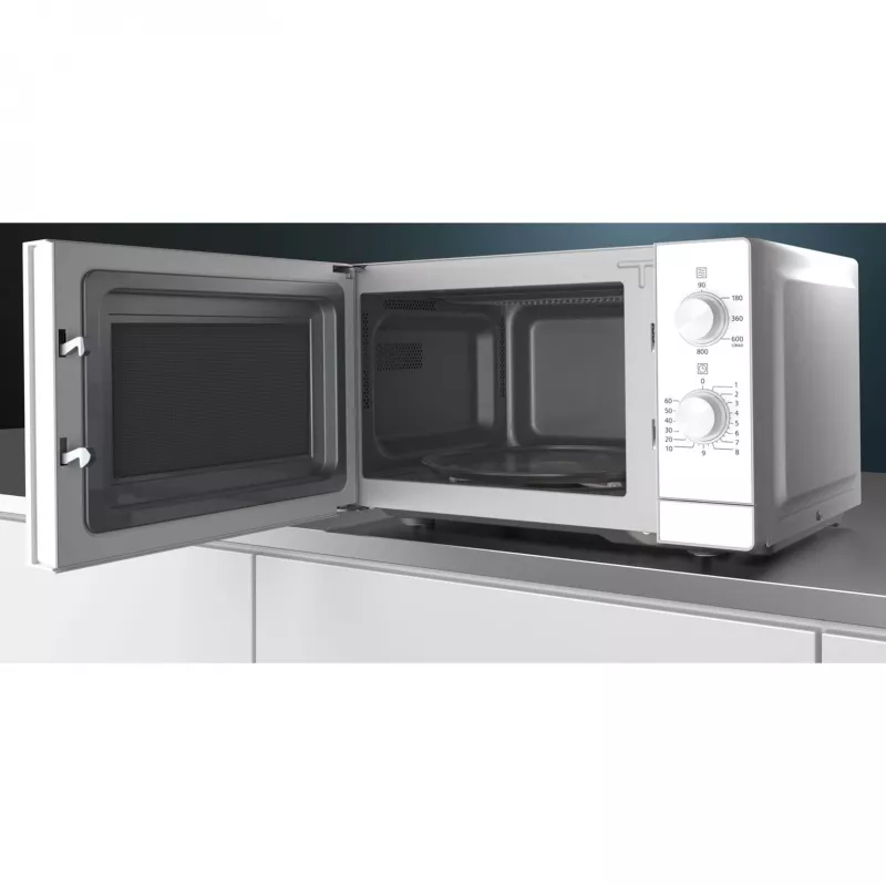 Siemens iQ300 FF020LMW0 Mikrobangų krosnelė balta Solo 20 L 800 W