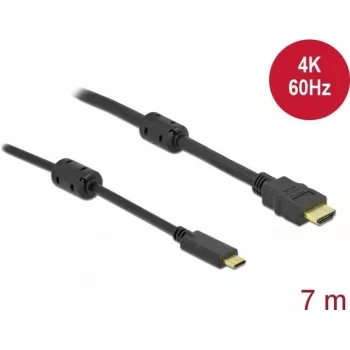 Aktyvus USB Type-C į HDMI laidas DeLOCK 85973 4K 60 Hz 7 m