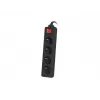 Lanberg PS1-04E-0150-BK Kištukinis lizdų blokas juodas