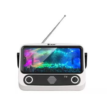 Mobilus stovas TRACER T-MLX48046 su Bluetooth garsiakalbiu, reguliuojamu laikikliu telefonui/planšetei