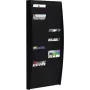 Sieninis dokumentų stovas Paperflow V 50F A4V2X25.01 A4 formatui, juodas