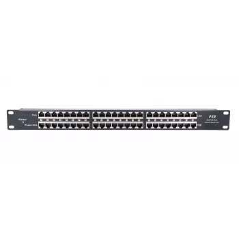 Extralink PoE Injektorius 24 prievadų 24x 100Mb/s RJ45, montuojamas į stelažą