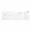 Contour Design Active Key Contour QuickClean Medicininė klaviatūra IP68 pilno dydžio laidinė balta DE C8112