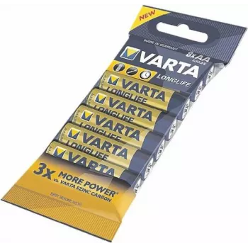 Vienkartinė baterija Varta 4103 AAA šarminė (1,5 V, 8 vnt.)