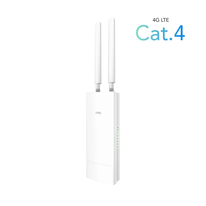 Cudy LT500 belaidis maršrutizatorius Fast Ethernet Dual-band (2.4 GHz / 5 GHz) 4G Baltas