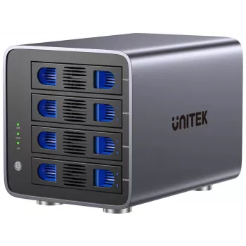 Unitek RAID korpusas S1301AGY01-EU USB-C SATA diskams, palaiko iki 80TB