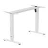 Reguliuojamo aukščio elektrinis stalas ergo office ER-400 W — maksimalus aukštis 1160 mm, maksimali apkrova 80 kg