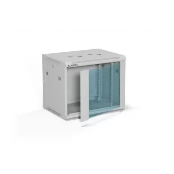ALANTEC Rack stovas 19 inch 9U 600x450, pilkas FLAT PACK