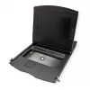 Rack konsolė VALUE 26.99.0160 1U, 17 colių (43,2 cm) LCD 1280x1024, USB klaviatūra/pelė, juoda