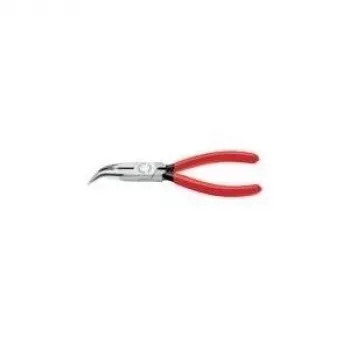 Knipex replės plokščianosės L.160mm plokščios/apvalios 40° srieginis stulpelis rutulinio nosies gaubtas