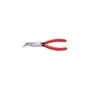 Knipex replės plokščianosės L.160mm plokščios/apvalios 40° srieginis stulpelis rutulinio nosies gaubtas