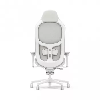 Fractal Design FD-CH-RE1F-02 žaidimų kėdė, balta, paminkštinta sėdynė
