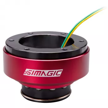Simagic Quick Release QR70 HALF 70 mm – greito atjungimo stebulė lenktyniniams vairalazdėms