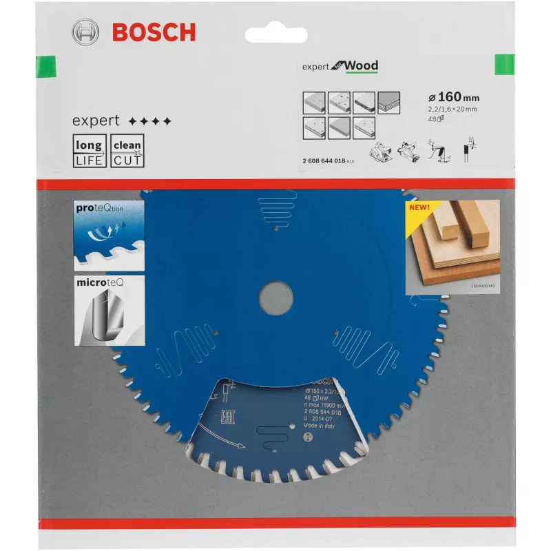 Pjūklo diskas medienai Bosch 2608644018 160 mm