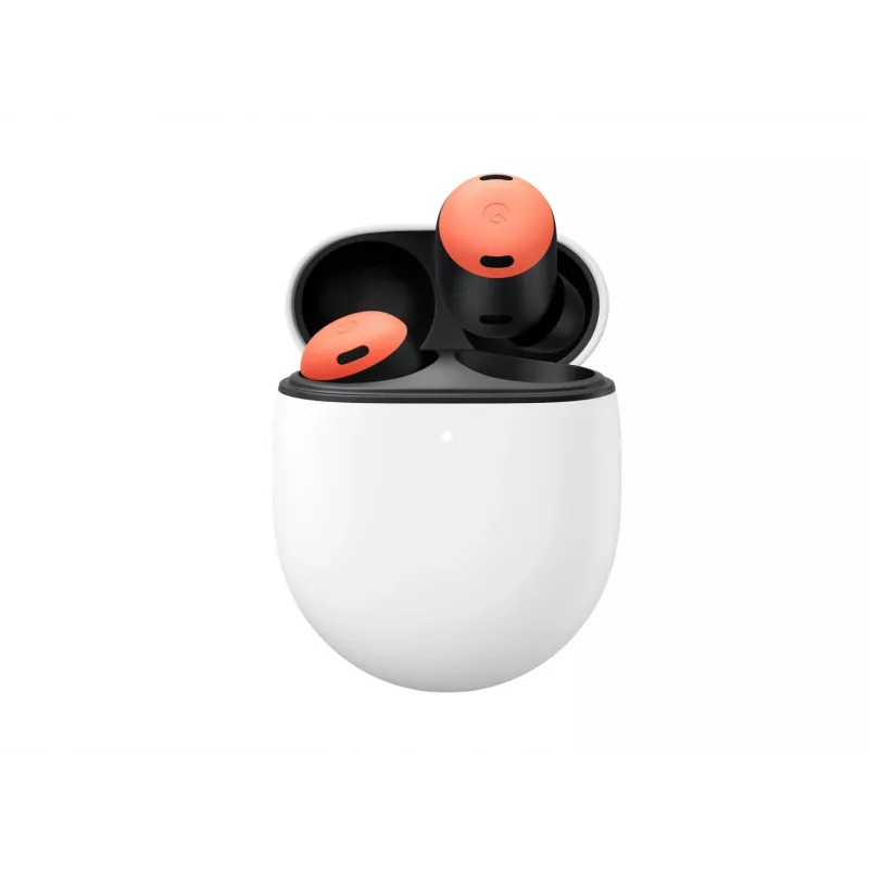 „Google Pixel Buds Pro“ belaidės ausinės į ausis, pokalbiams/muzikai, Bluetooth, koralų spalvos