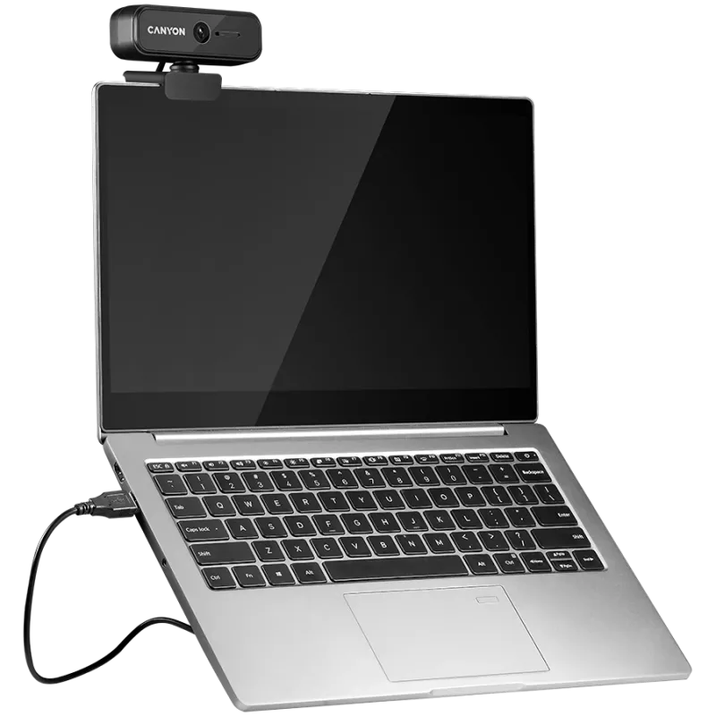 Canyon C2N 1080P Full HD 2.0Mp fiksuoto fokusavimo internetinė kamera USB 2.0