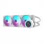 360 mm kompiuterinis radiatorius Darkflash DN-D360 WHITE — 360 mm aušinimo radiatorius PC skysčio aušinimui