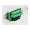 DeLOCK D-Sub 25 kontaktų moteriškas į Terminal Block adapteris DIN bėgiui 51mm x 86mm x 30mm
