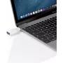 Wentronic Goobay USB-C™ Adapter – USB 3.0 A lizdas, baltas – skirtas USB-C™ ir USB-A įrenginių sujungimui (66262)