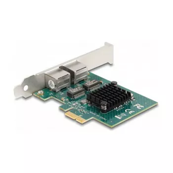 DeLOCK PCI Express x1 kortelė į 2 x RJ45 Gigabit LAN BCM pilka