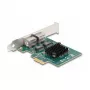 DeLOCK PCI Express x1 kortelė į 2 x RJ45 Gigabit LAN BCM pilka
