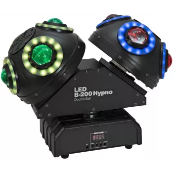 Šviesos efektas EUROLITE LED B-200 Hypno Double Ball 2-in-1 dizainas