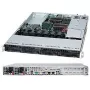 Super Micro Supermicro SC815 TQC-R706WB2 - Stovo korpusas - montuojamas į stovą - 1U - Išplėstinis ATX - SATA/SAS - Karštai keičiami diskai - 750 W - Juodas (CSE-815TQC-R706WB2)