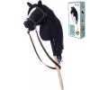 Žirgas ant lazdos HOPPIHORSE Hobby Horse A4 juodas