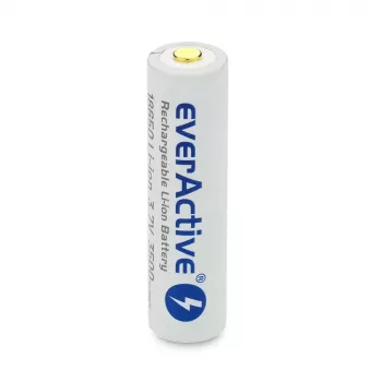 18650 Li-Ion 3,7V everActive 3500mAh baterija (1 vnt.) su mikro-USB ir apsauga