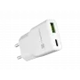 Maitinimo adapteris NATEC Ribera NUC-2376 — 1× USB-A, 1× USB-C, 3 A išėjimas