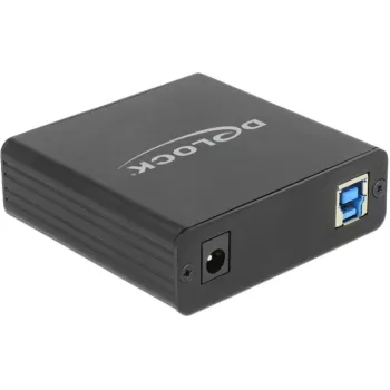 DeLOCK 62966 USB 3.0 sąsajų šakotuvas 4x Gigabit Ethernet, juodas