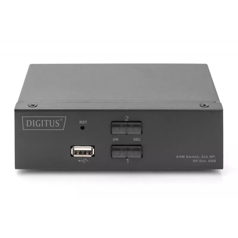 KVM jungiklis, 2x1, DisplayPort, 4K@60Hz, DS-12851