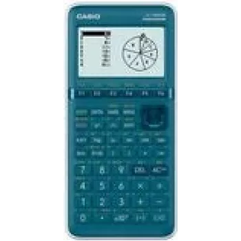 Grafinis skaičiuotuvas CASIO FX-7400GIII su ciano ekranu, 21 skaitmenų