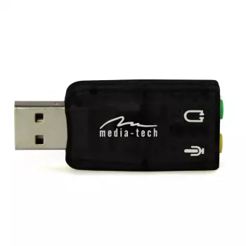 Media-Tech Virtu 5.1 Mt5101 garso plokštė – 5.1 – USB 2.0