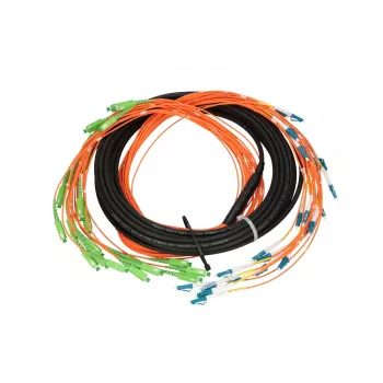 Multipatch kabelis Extralink SC/APC-LC/PC SM 24F 30M Cascade 90cm