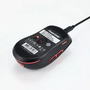 Belaidė pelė PowerColor ALPHYN AM10 Juoda